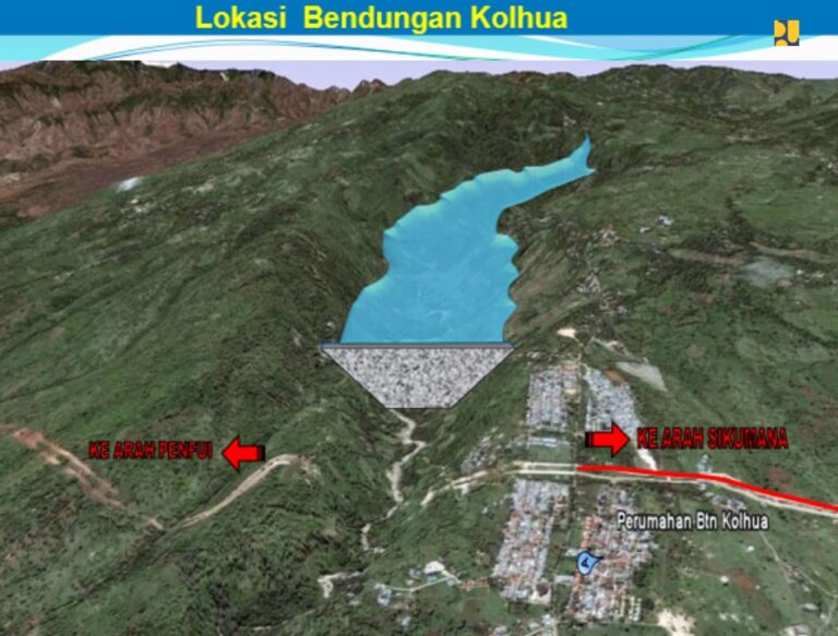 Kementerian PUPR siapkan Pembangunan Bendungan Kolhua pada Tahun 2022