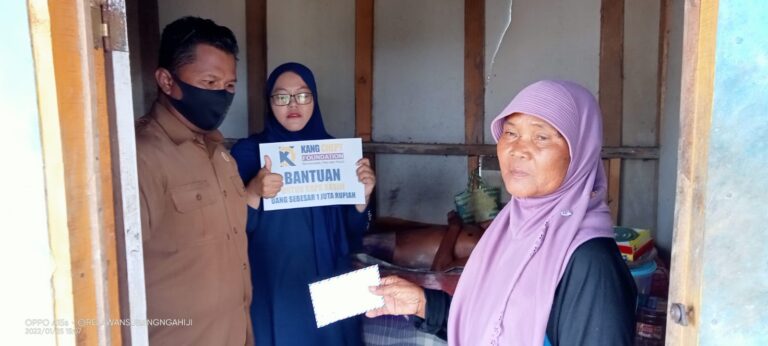 KC Foundation Bantu Warga Subang yang Lumpuh Selama 16 Tahun