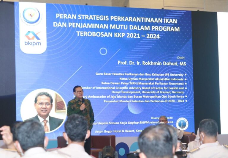 Optimalisasi Peran BKIPM untuk mendorong Indonesia sebagai Bursa Ikan Internasional