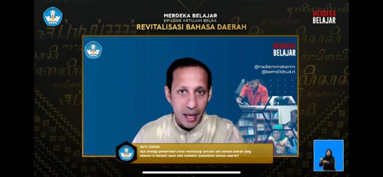 Kemendikbudristek Luncurkan Merdeka Belajar 17: Revitalisasi Bahasa Daerah