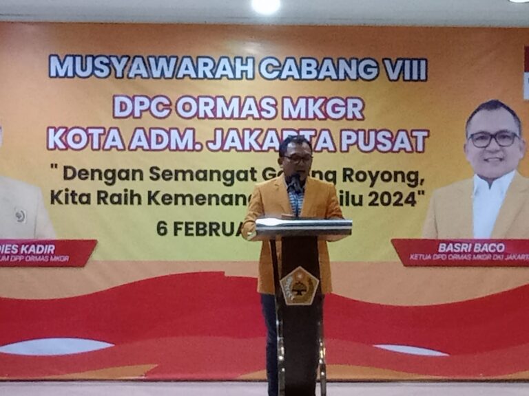 MKGR DKI Sesumbar Siap Menangkan Airlangga Jadi Presiden di Pilpres 2024
