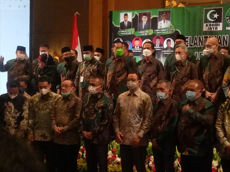 Hadiri Pelantikan Pengurus KAHMI Jaya, Anies Didoakan jadi Presiden