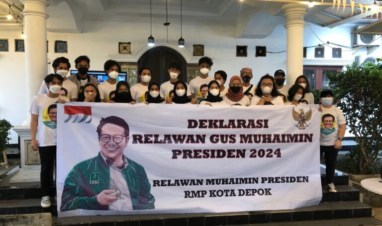 Dukung Cak Imin Nyapres, RMP Depok Gelar Deklarasi