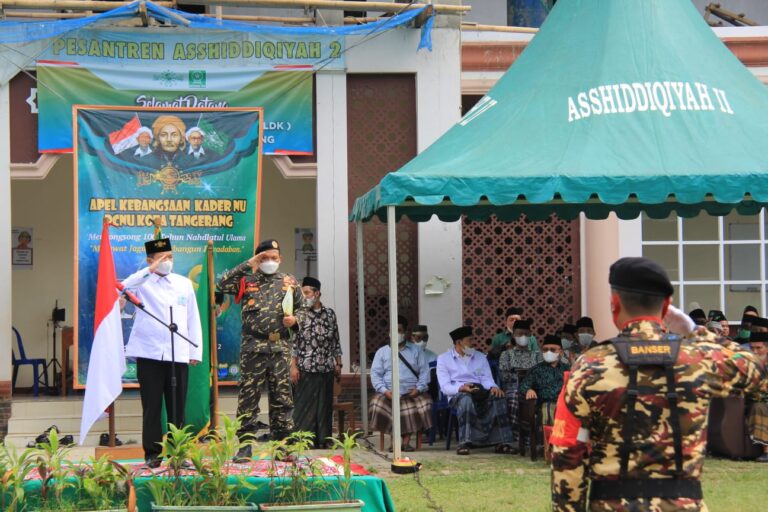 NU Kota Tangerang Gelar Apel Kebangsaan di Harlah NU ke-99