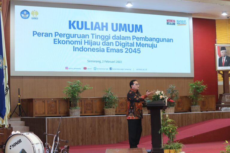 Pancasila, Pembangunan Ekonomi Hijau dan Peran Perguruan Tinggi