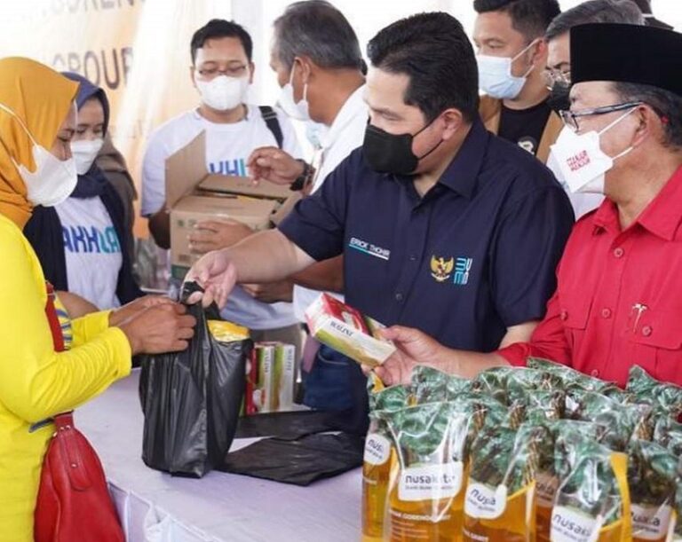 Erick Thohir: BUMN Siap Bantu Stabilkan Harga Minyak Goreng