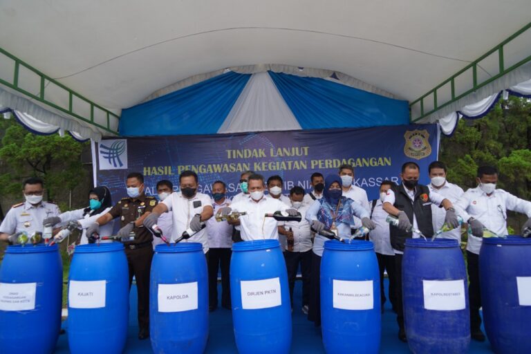 Kemendag Musnahkan Barang Impor Senilai Lebih dari Rp 460 Juta