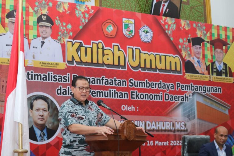 Dorong Kewirausahaan, Rokhmin Dahuri minta ITP2I kembangkan Prodi Ilmu Teknologi Terapan