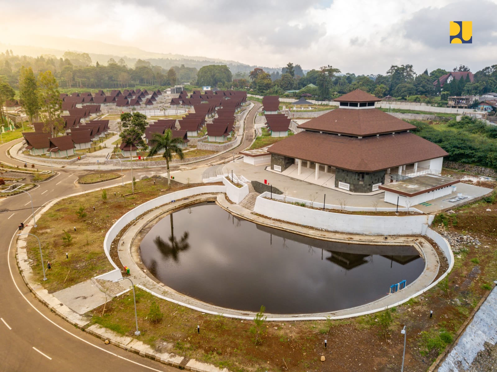 Pembangunan Rest Area Gunung Mas Puncak Rampung, Kementerian PUPR: Siap ...