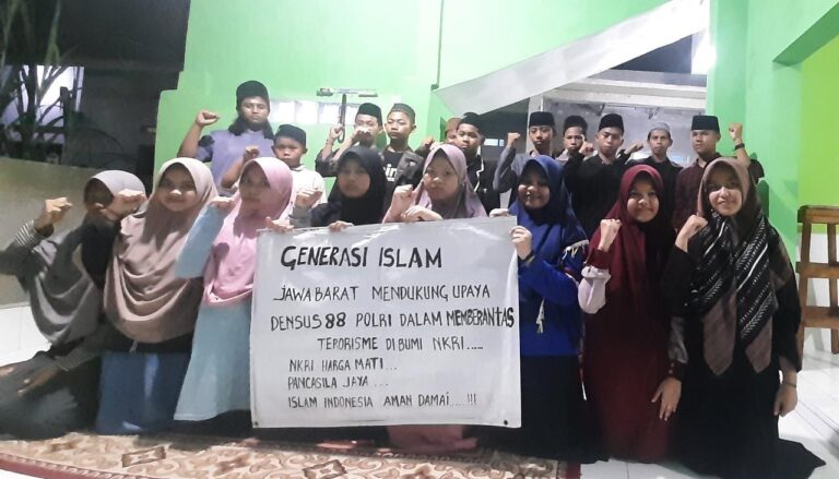 Santri Jabar Apresiasi dan Dukung Kinerja Densus 88 Tumpas Terorisme