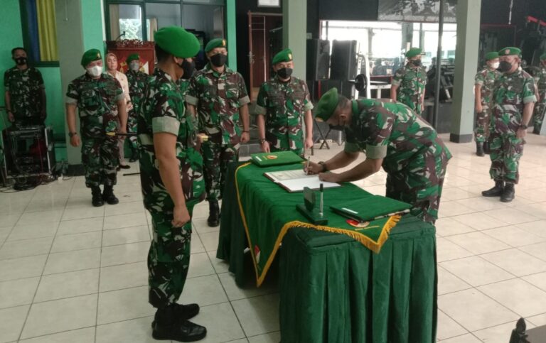 Tiga Perwira di Lingkungan Kodim Depok Berganti, Ini Nama-namanya