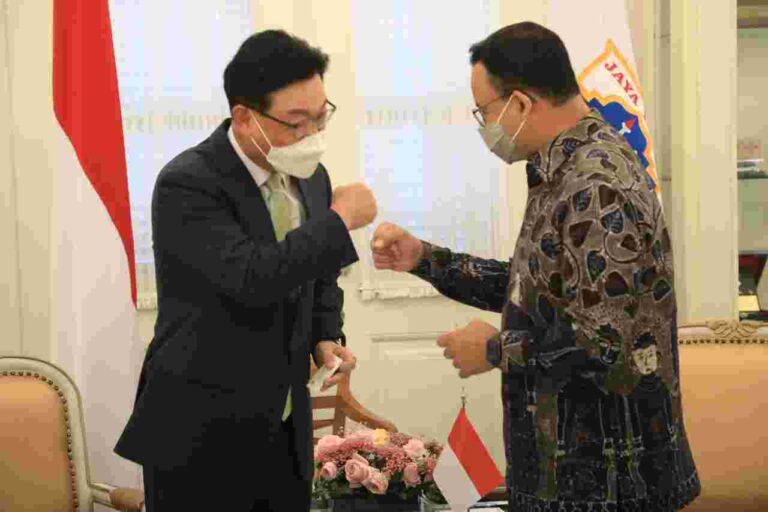 Anies Ngobrol Bareng Dubes Korsel, Bahas Transportasi hingga Sampah