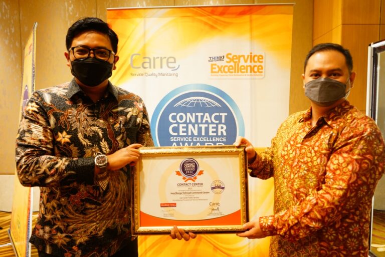 Jasa Marga Raih Peringkat Pertama dengan Predikat Exceptional di CCSEA 2022
