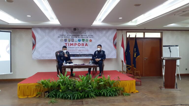 Maksimalkan Pengawasan WNA, Imigrasi Depok Gelar Rakor Tim Pora