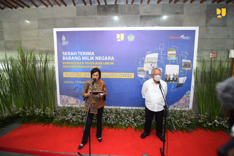 Kementerian PUPR dan Kemenkeu hibahkan Infrastruktur Senilai Rp222,58 Triliun