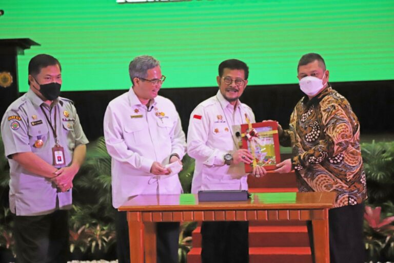Kementan, BPKP, Polri dan Kejaksaan Sepakat Perkuat Sinergi Jaga Pangan