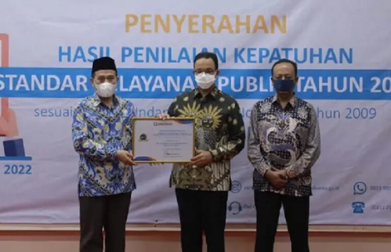 Pemprov DKI Raih Predikat Kepatuhan Tinggi dari Ombudsman RI