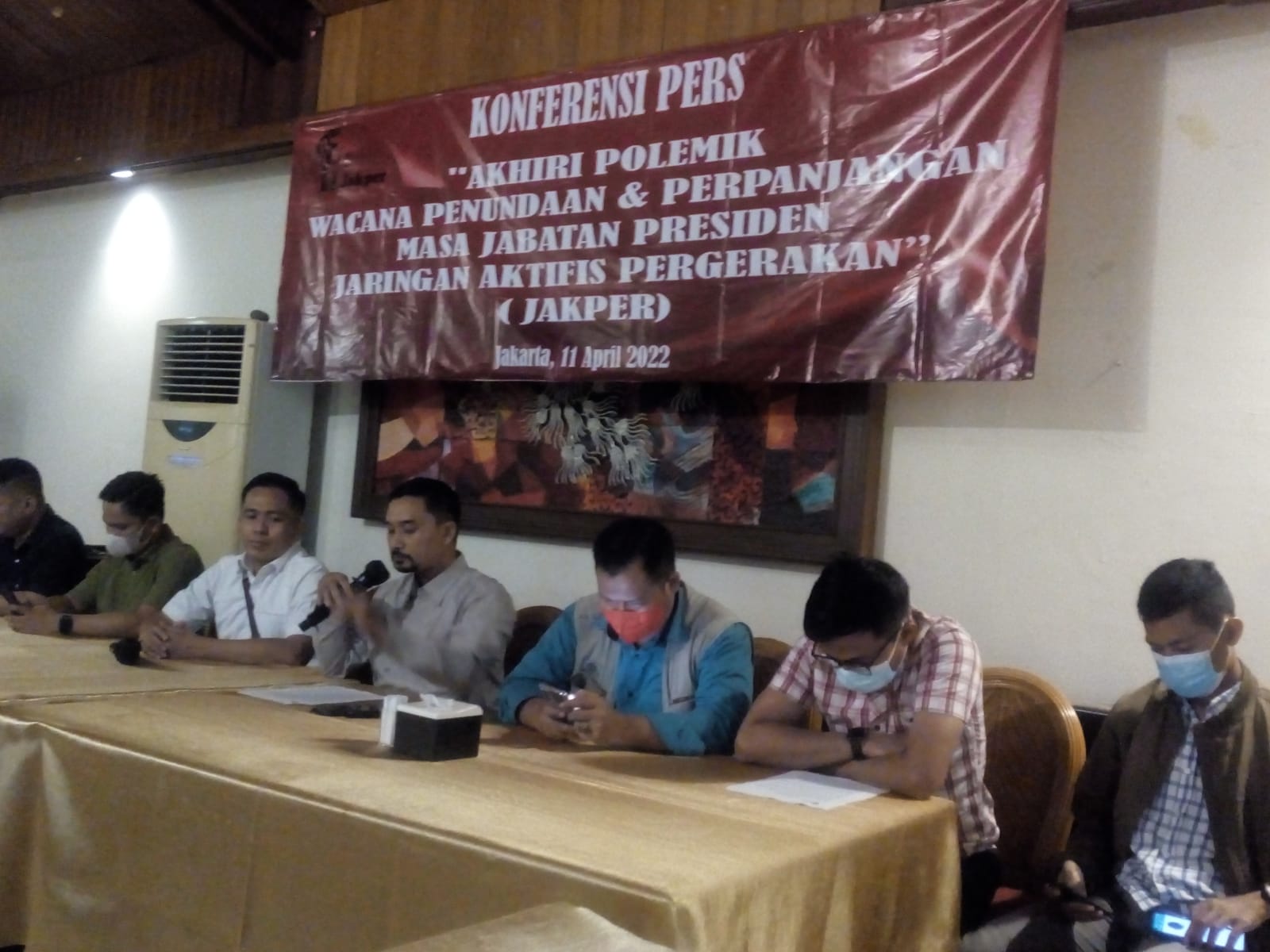 Jakper Sebut Aksi Tolak Penundaan Pemilu Rentan Ditunggangi Kelompok Tertentu