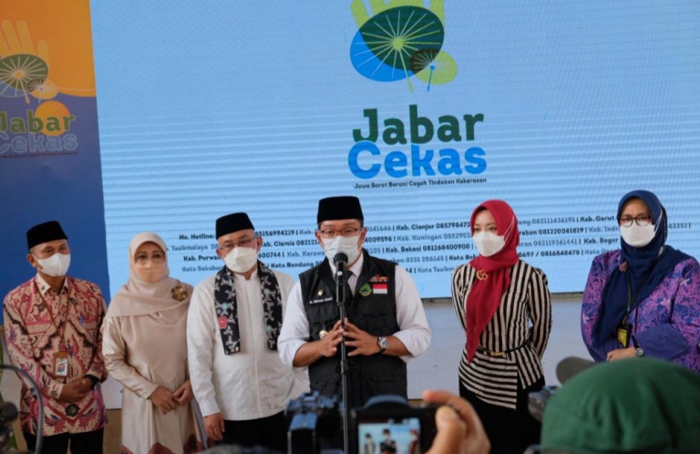 Di Depok, Kang Emil Luncurkan Program Berani Cegah Kekerasan