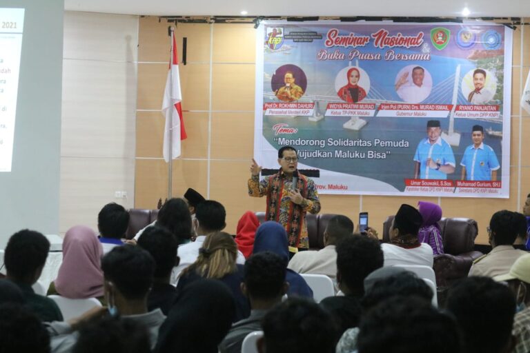 Rokhmin Dahuri ajak Pemuda Maluku tingkatkan Peran Pemanfaatan Sumber Daya Kelautan dan Perikanan
