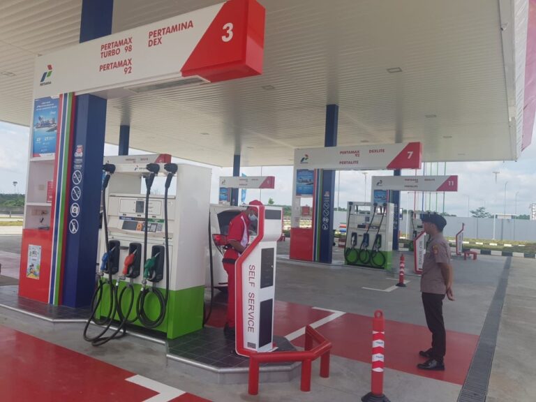 Pertamina Hadirkan SPBU Self Service Pertama di Tol Balsam Kaltim