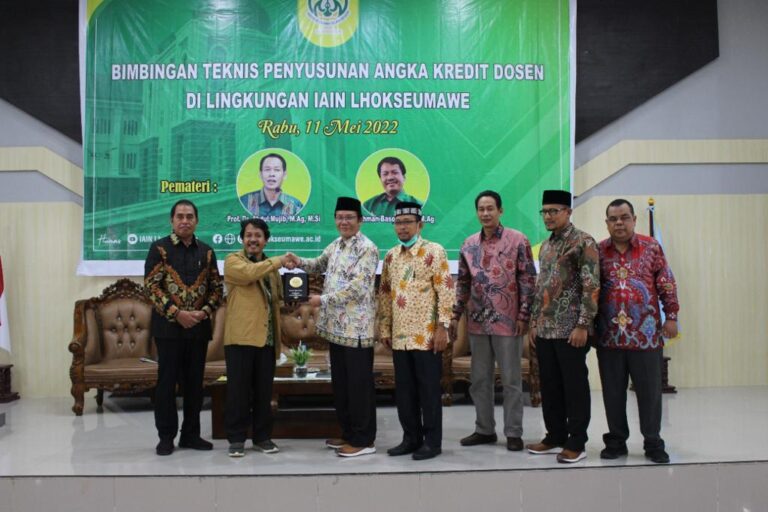 IAIN Lhokseumawe Gelar Bimbingan Teknis PAK LK/GB untuk Percepat Guru Besar