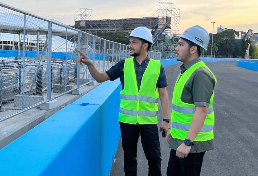 Tinjau Sirkuit Formula E, PPP DKI Sampaikan Pesan Optimis untuk Masyarakat Indonesia