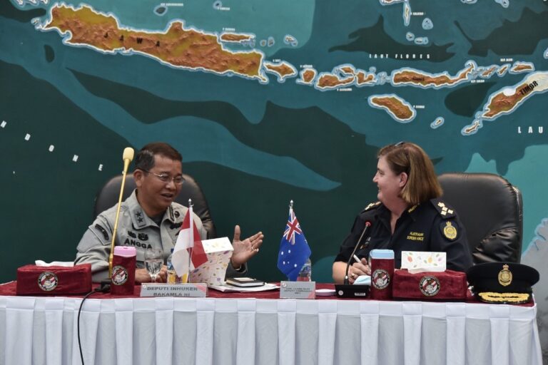 Wakil Komandan MBC Kunjungi Mabes Bakamla, Bahas Kerjasama Maritim
