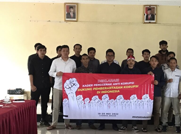 Deklarasi Kader Penggerak Anti Korupsi minta Elit Parpol wujudkan Pemilu 2024 Bebas Korupsi