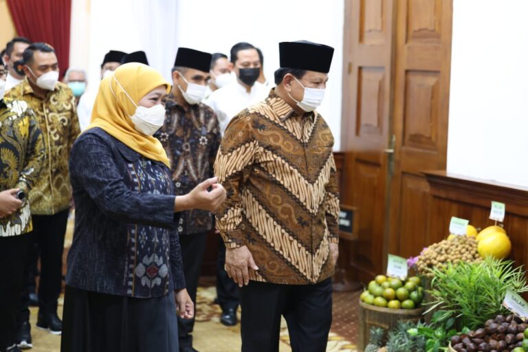 Jumpa Prabowo, Khofifah Pamer Komoditas Pangan Unggul Jatim