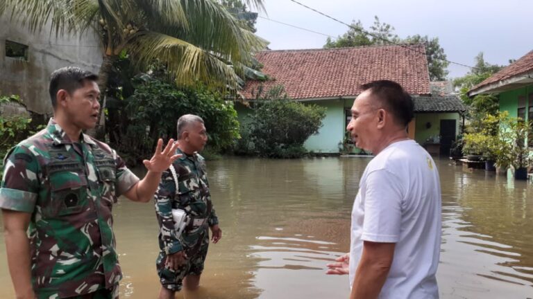 Dandim Depok Minta Pemkot Serius Tangani Banjir di Jalan Pramuka
