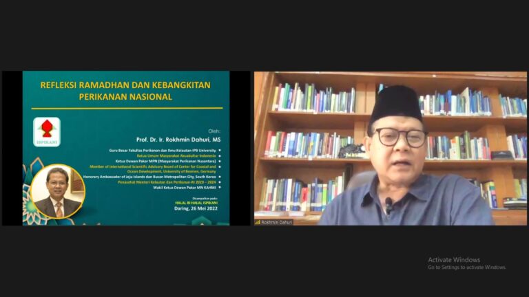 Halal Bihalal Ispikani, Rokhmin Dahuri tegaskan Indonesia bisa Maju dengan Keunggulan Komparatifnya