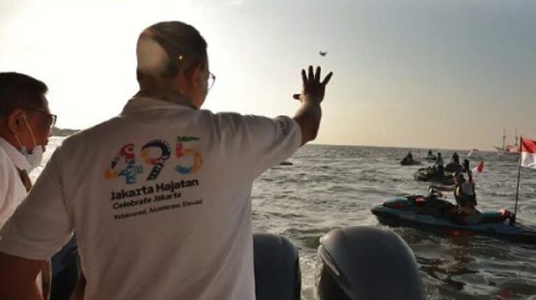 Rayakan HUT ke-495 Jakarta di Kepulauan Seribu, Ini Pesan Anies