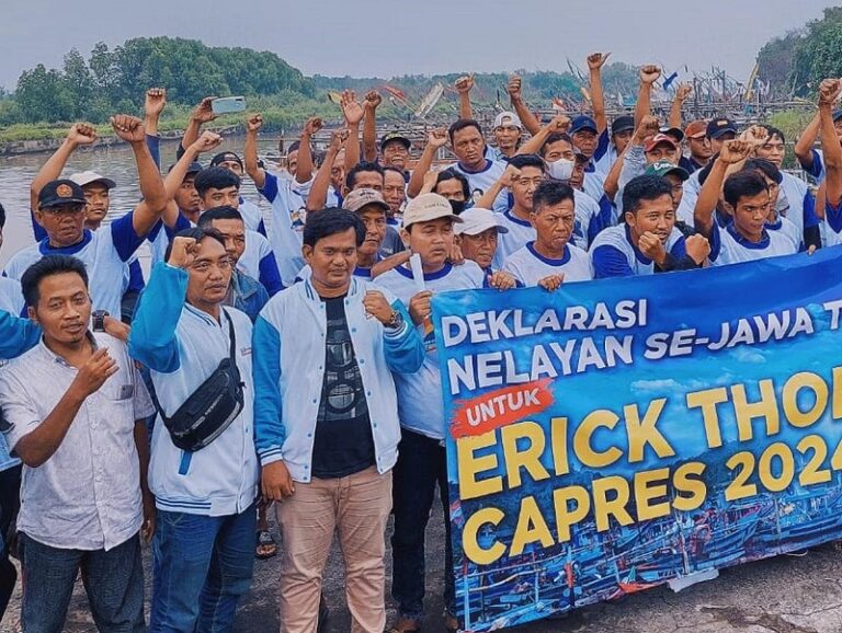 Erick Thohir Didukung Nelayan Banyuwangi jadi Presiden