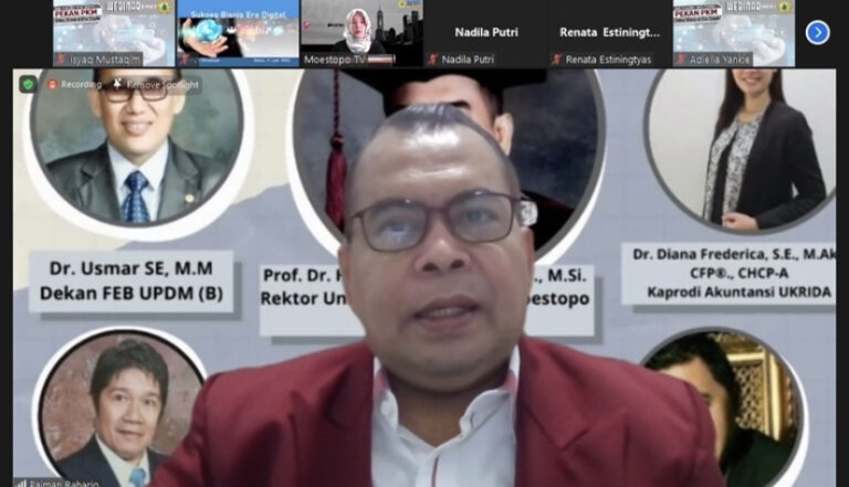 Bisnis Digital Makin Seksi, FEB Universitas Moestopo Gelar Diskusi ‘Sukses Bisnis di Era Digital’