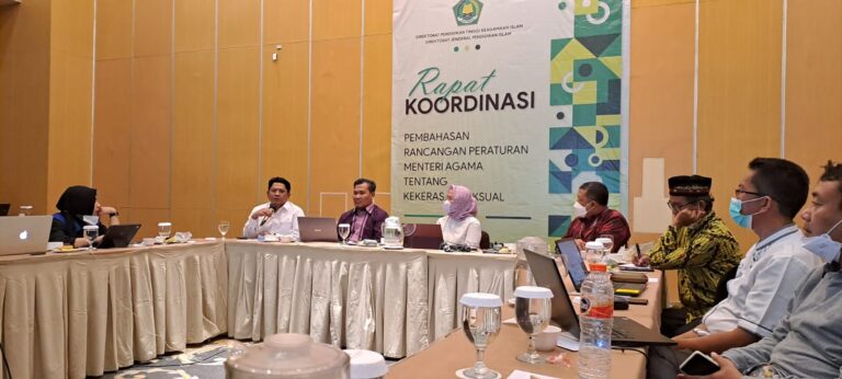 Kemenag libatkan K/L lain godok RPMA Pencegahan dan Penanganan Kekerasan Seksual