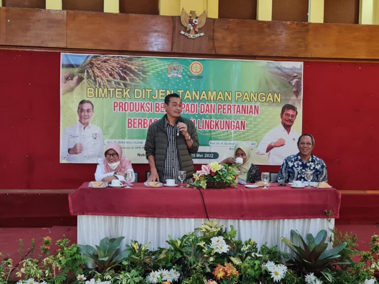 Bimtek Produksi Benih Padi Berbasis Ramah Lingkungan di Ngawi