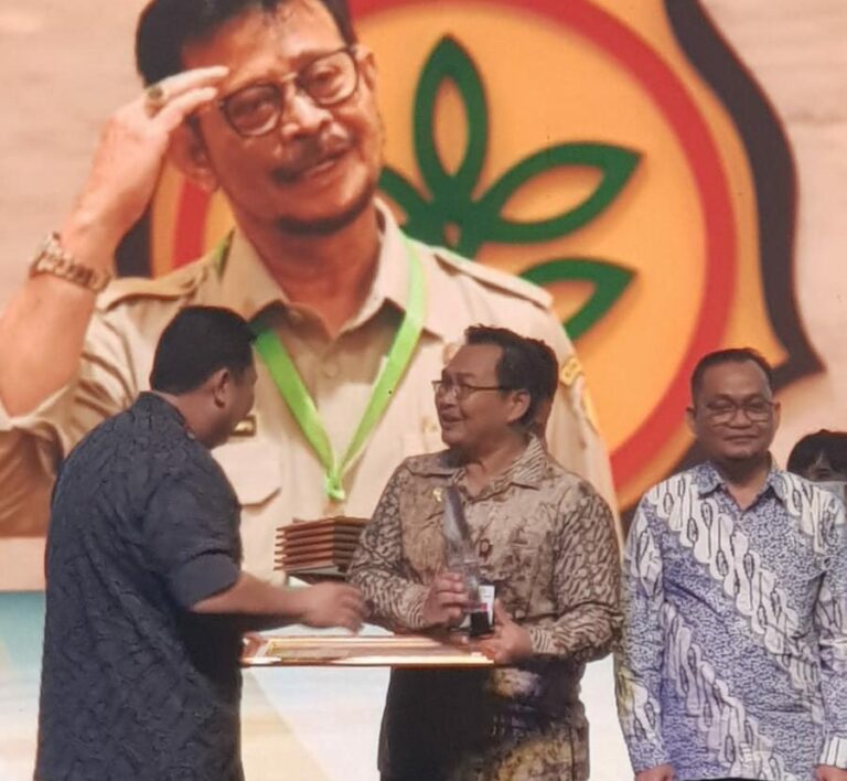 Hari Anti Narkotika Internasional 2022, Kementan Raih Penghargaan dari BNN