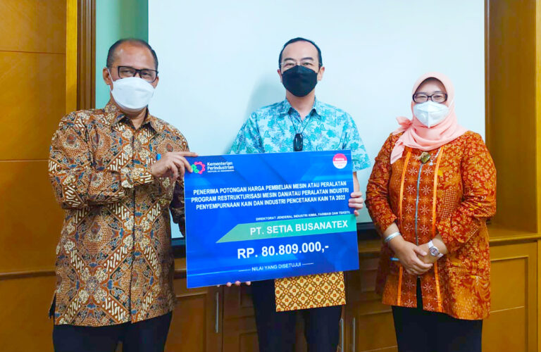 Kemenperin Gulirkan Insentif Diskon Harga Mesin bagi Industri TPT