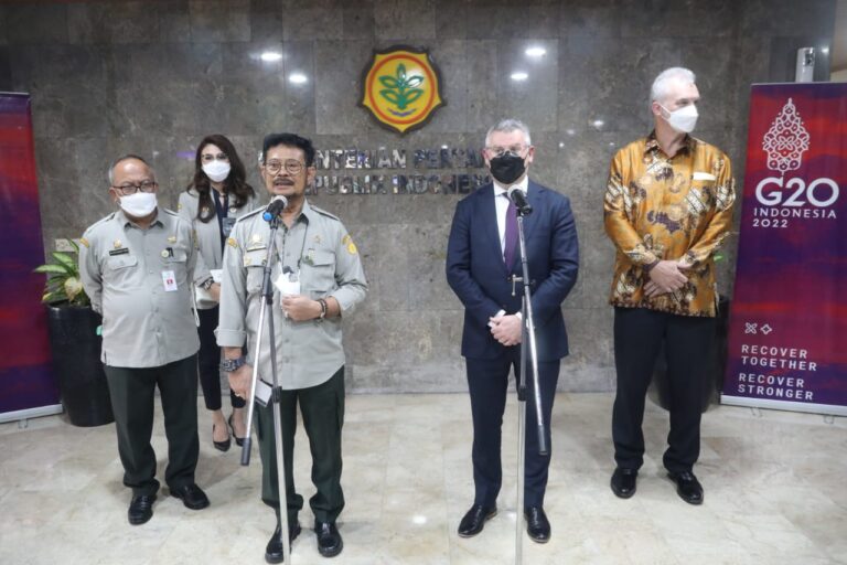 Kunjungan Perdana Menteri Pertanian Australia Diklaim Perkuat Kerjasama Indonesia-Australia