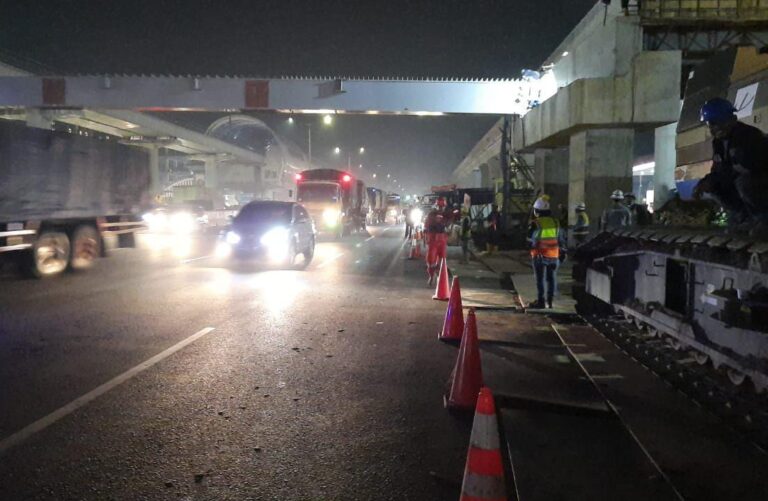 Dukung Erection Duplikasi Overpass Antelope, Jasa Marga Lakukan Pengaturan Lalu Lintas Atas Diskresi Kepolisian