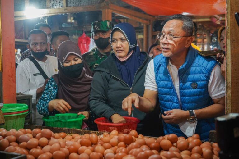 Cek Pasar Cibinong, Zulhas Bersyukur Harga Bapok Berangsur Turun