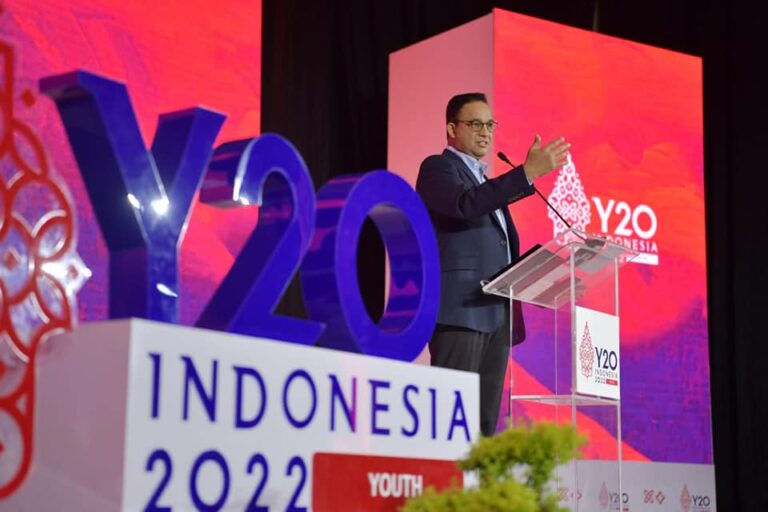 Anies Sebut Forum KTT Y20 Angkat Suara Anak Muda