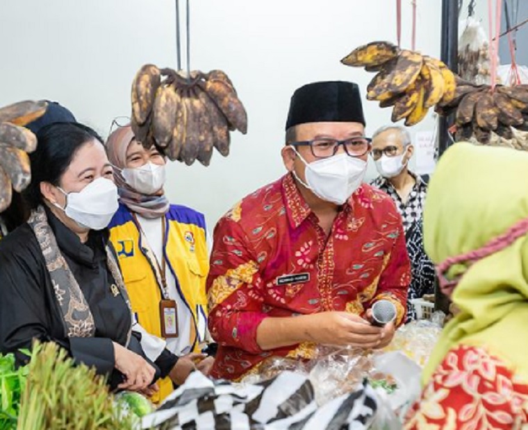 Pasar Banyumas Selesai Direnovasi, Puan: Saya Ikut Terharu