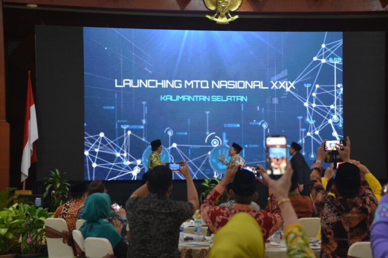 Kemenag Launching MTQ Nasion XXIX Tahun 2022