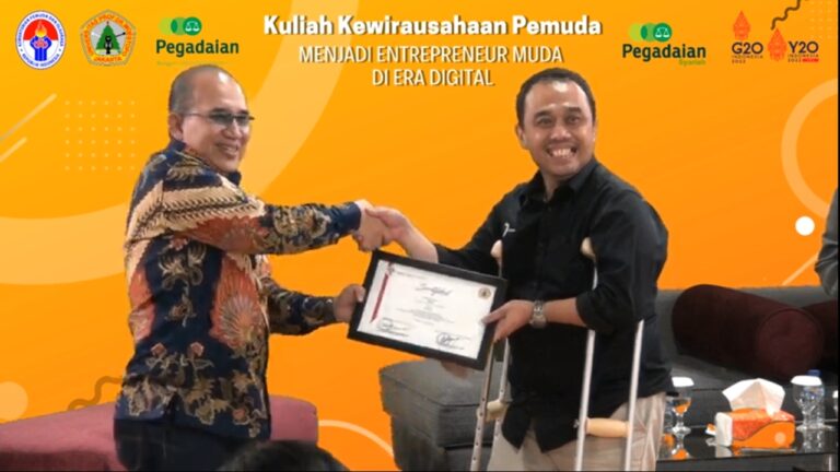 Menpora dan Rektor Universitas Moestopo Dorong Anak Muda Jadi Pengusaha