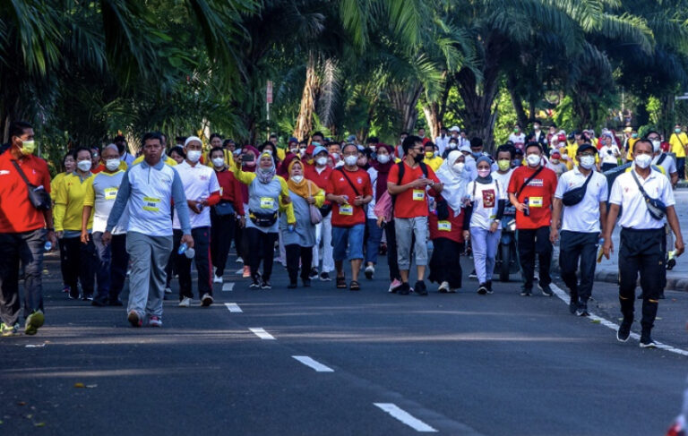 Meriahkan HUT ke-77 RI, Keluarga Besar Kemenperin Gelar Pesta Rakyat dan Jalan Sehat