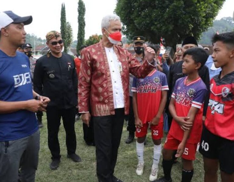 Ganjar Semangati SSB U-10 Tawangmangu, Wakil Indonesia di Turnamen Internasional