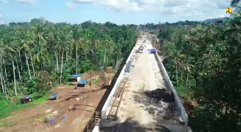 Kementerian PUPR Bangun Jembatan Shortcut Yeh Otan dukung Konektivitas Denpasar-Gilimanuk
