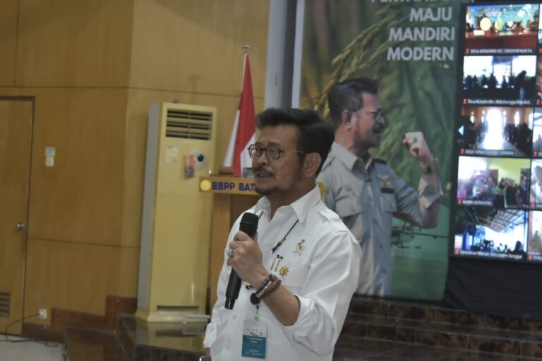Mentan SYL Luncurkan Pelatihan Literasi Keuangan untuk Tingkatkan Pendapatan Rumah Tangga Petani